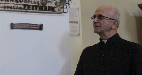 Ks. Tadeusz Łebkowski jest proboszczem w parafii na płockich Górkach.