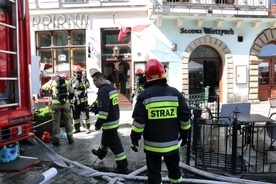 Kraków. Niegroźny pożar w "Wierzynku"