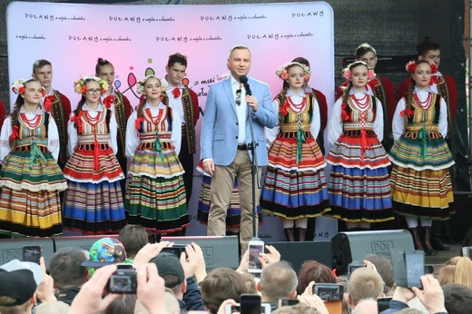 Prezydent Andrzej Duda w Puławach