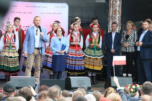 Prezydent Andrzej Duda w Puławach