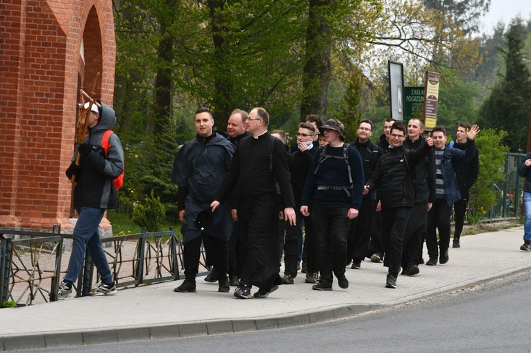 Pielgrzymka powołaniowa WSD na Górę Chełmską