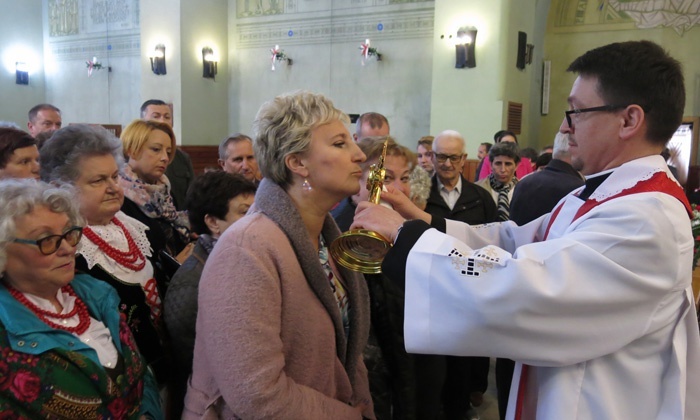 Relikwie ks. Popiełuszki w Wieprzu