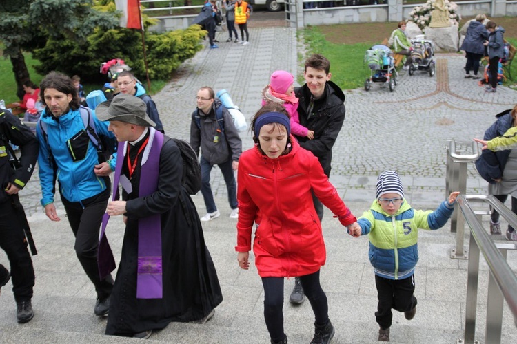 Postój pielgrzymów w Kętach-Podlesiu - 2019