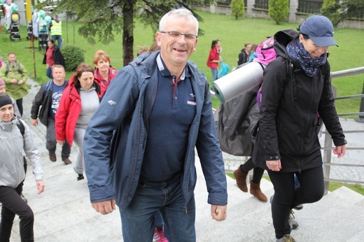 Postój pielgrzymów w Kętach-Podlesiu - 2019