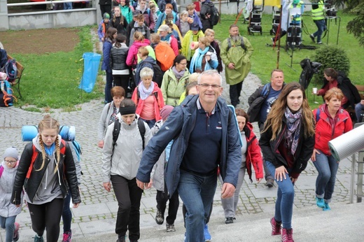 Postój pielgrzymów w Kętach-Podlesiu - 2019