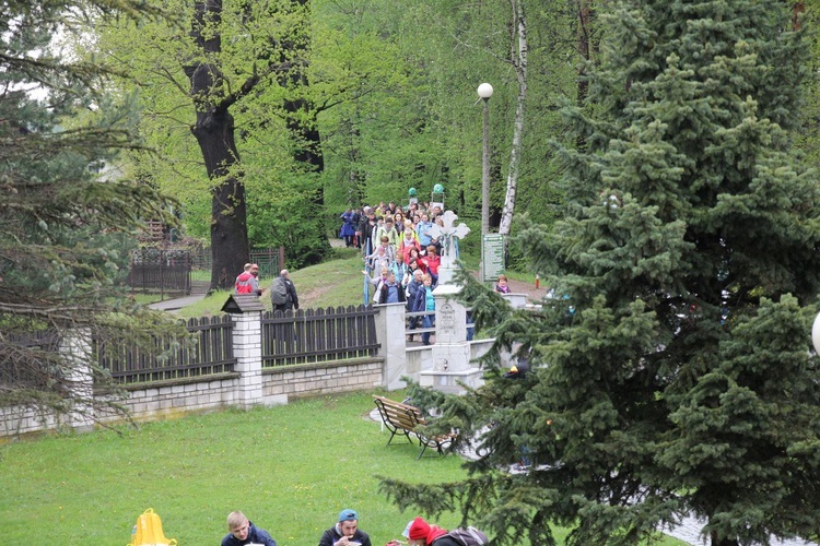 Postój pielgrzymów w Kętach-Podlesiu - 2019