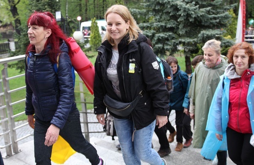 Postój pielgrzymów w Kętach-Podlesiu - 2019