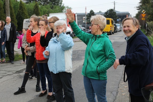 Przyjęcie pielgrzymów w Nowej Wsi - 2019