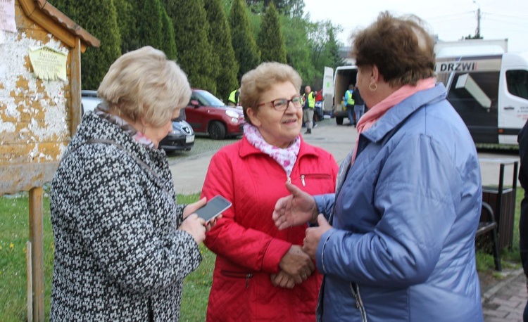 Przyjęcie pielgrzymów w Nowej Wsi - 2019