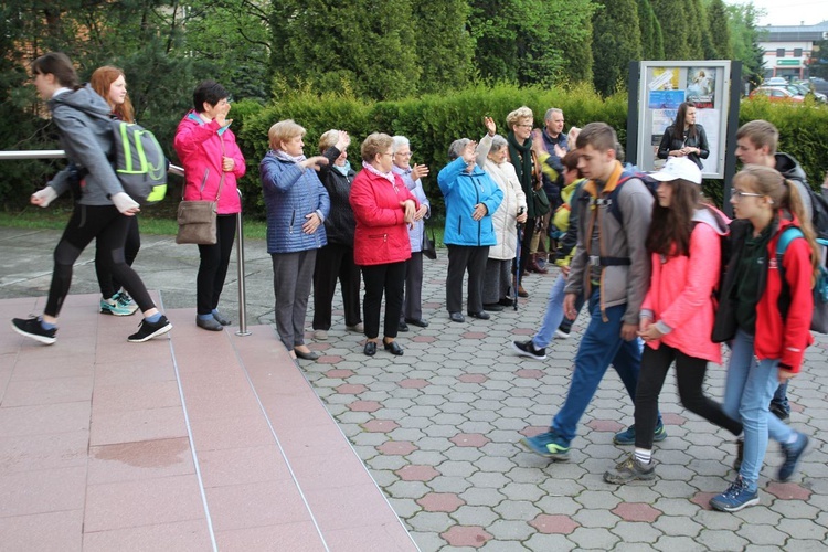 Przyjęcie pielgrzymów w Nowej Wsi - 2019