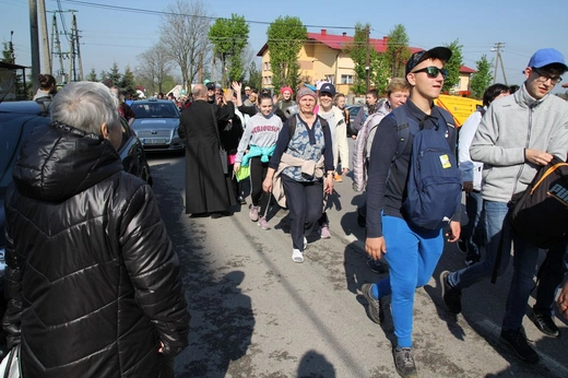 Z Witkowic do Wieprza - 2. dzień drogi do Łagiewnik - 2019