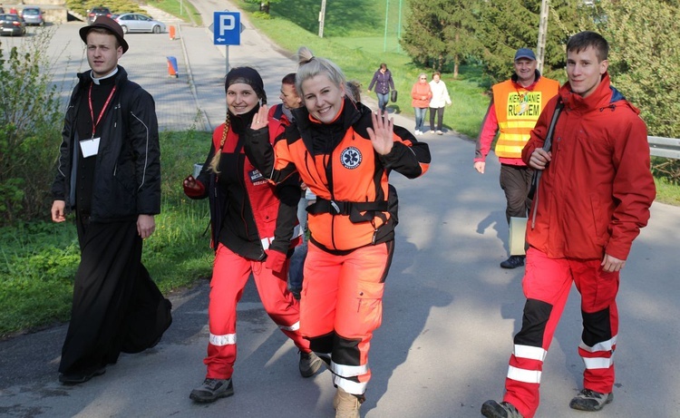 Z Witkowic do Wieprza - 2. dzień drogi do Łagiewnik - 2019