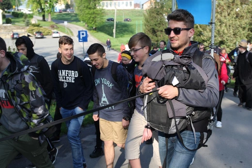 Z Witkowic do Wieprza - 2. dzień drogi do Łagiewnik - 2019