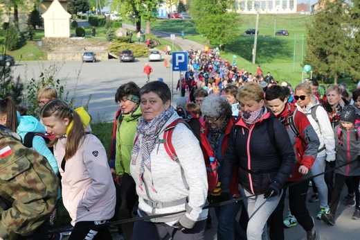 Z Witkowic do Wieprza - 2. dzień drogi do Łagiewnik - 2019