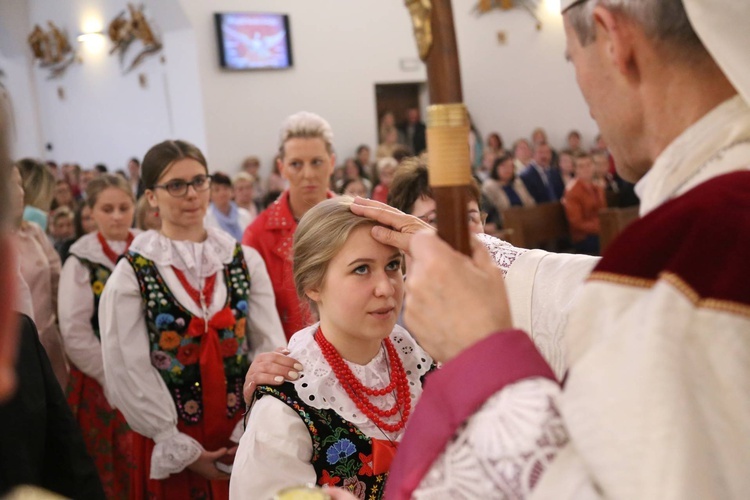 Bierzmowanie w Woli Piskulinej