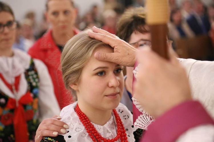 Bierzmowanie w Woli Piskulinej