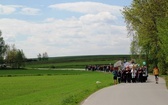 Adoracja Jezusa w drodze z Wieprza do Tomic - grupa bł. ks. M. Sopoćki