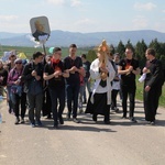 Adoracja Jezusa w drodze z Wieprza do Tomic - grupa bł. ks. M. Sopoćki