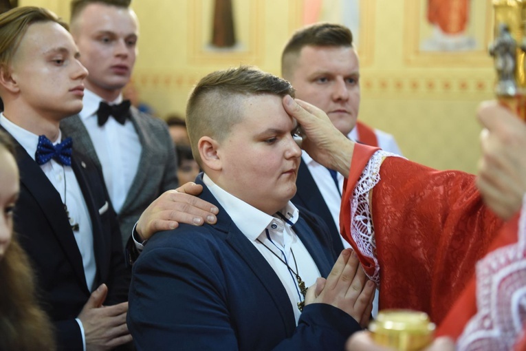 Bierzmowanie w Cikowicach