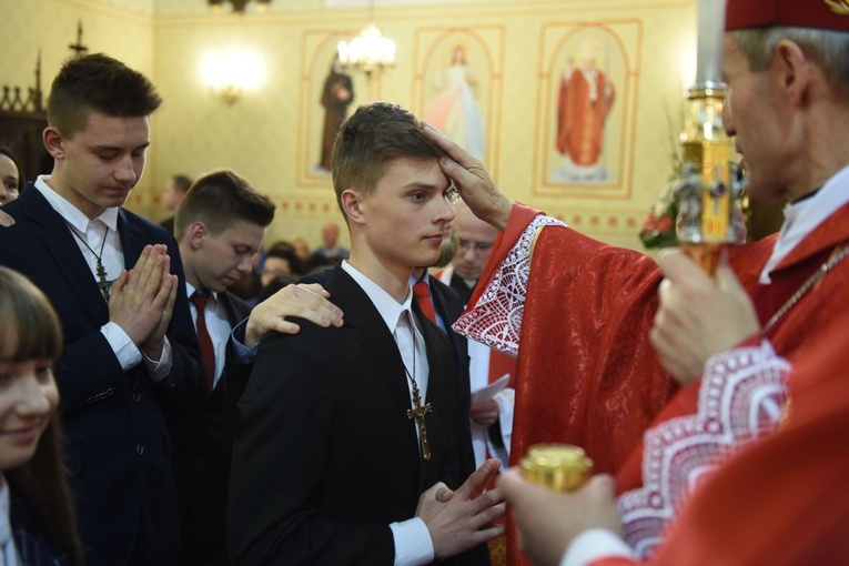 Bierzmowanie w Cikowicach