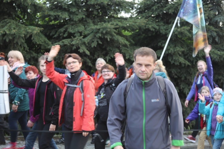 Powitanie grupy bł. ks. Sopoćki w Nidku - 2019