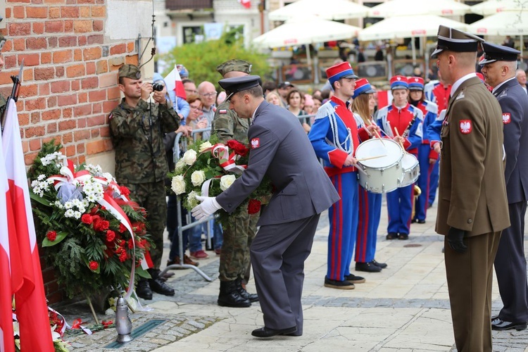 Uroczystości 3 maja w Sandomierzu 