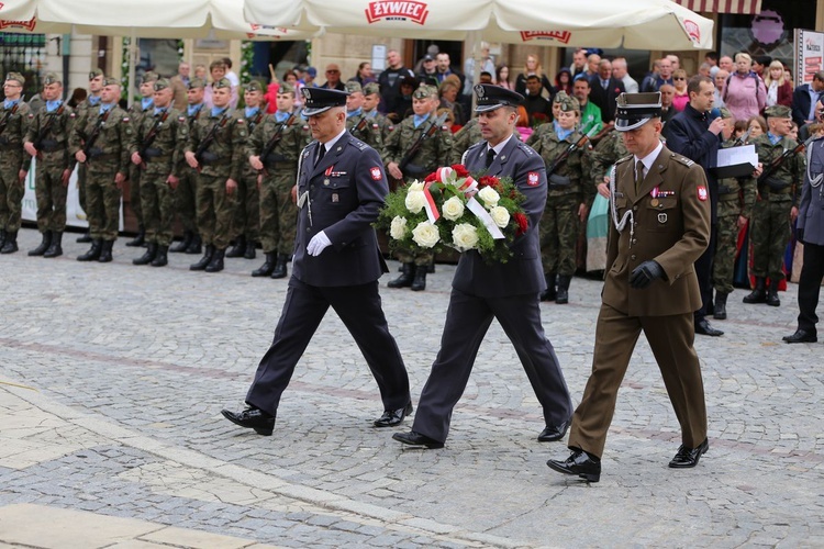 Uroczystości 3 maja w Sandomierzu 