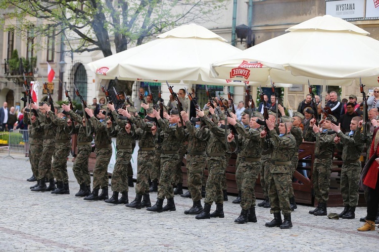 Uroczystości 3 maja w Sandomierzu 