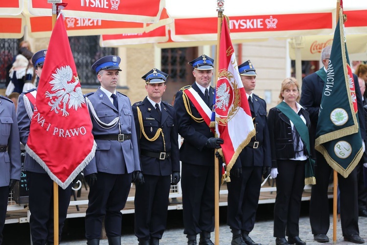 Uroczystości 3 maja w Sandomierzu 