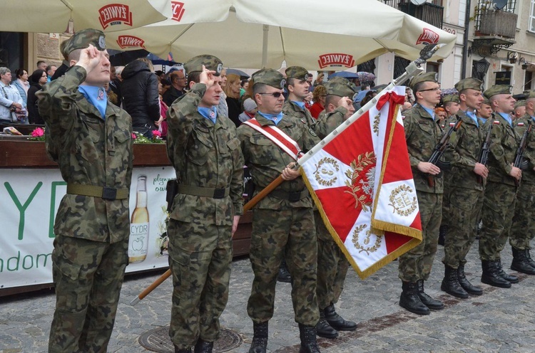 Uroczystości 3 maja w Sandomierzu 