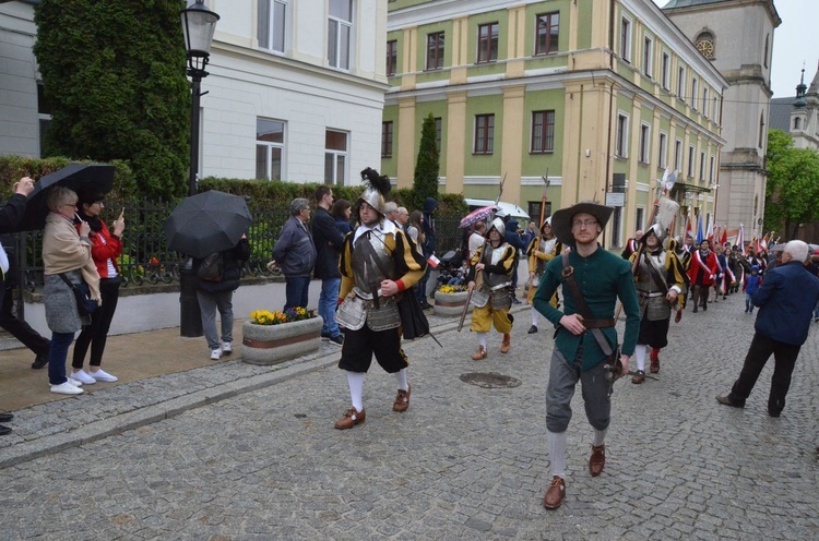 Uroczystości 3 maja w Sandomierzu 