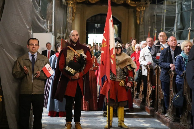 Uroczystości 3 maja w Sandomierzu 