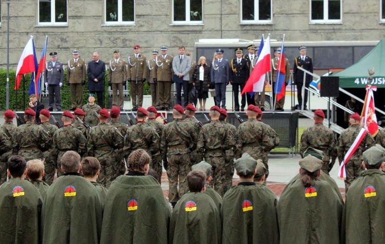 Uroczystość 3 maja w Gliwicach   