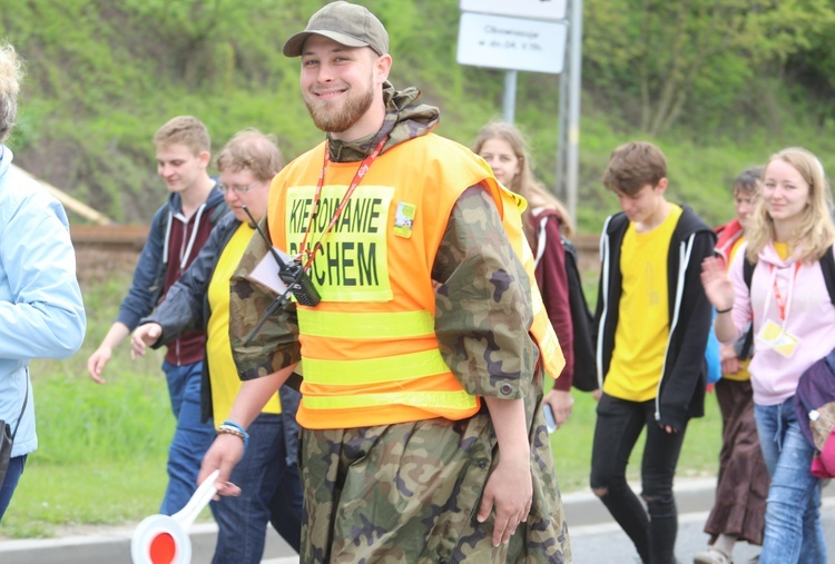 7. pielgrzymka dotarła z Hałcnowa do Łagiewnik - 2019