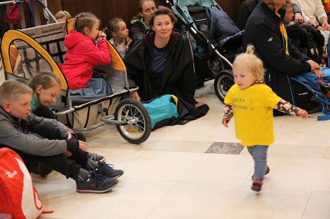 Pielgrzymi łagiewniccy dotarli do Centrum św. Jana Pawła II - 2019