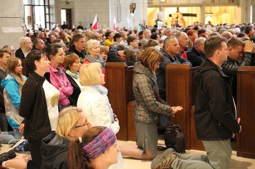 Pielgrzymi łagiewniccy dotarli do Centrum św. Jana Pawła II - 2019