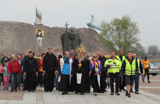 Pielgrzymi łagiewniccy dotarli do Centrum św. Jana Pawła II - 2019