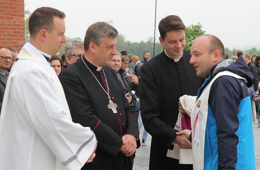 Pielgrzymi łagiewniccy dotarli do Centrum św. Jana Pawła II - 2019