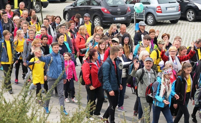 Pielgrzymi łagiewniccy dotarli do Centrum św. Jana Pawła II - 2019