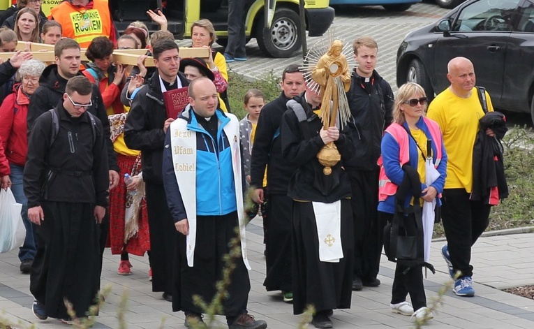 Pielgrzymi łagiewniccy dotarli do Centrum św. Jana Pawła II - 2019