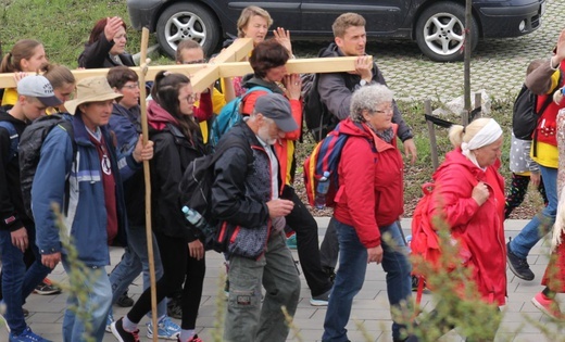 Pielgrzymi łagiewniccy dotarli do Centrum św. Jana Pawła II - 2019