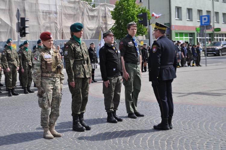 Obchody 3 maja w Płocku