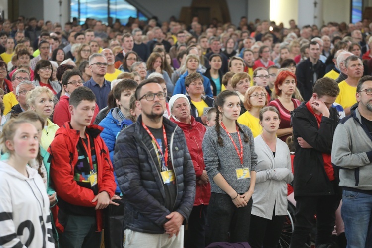 Łagiewniccy pielgrzymi u św. Faustyny i na Mszy św. w bazylice - 2019 