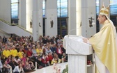 Łagiewniccy pielgrzymi u św. Faustyny i na Mszy św. w bazylice - 2019 