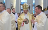 Łagiewniccy pielgrzymi u św. Faustyny i na Mszy św. w bazylice - 2019 