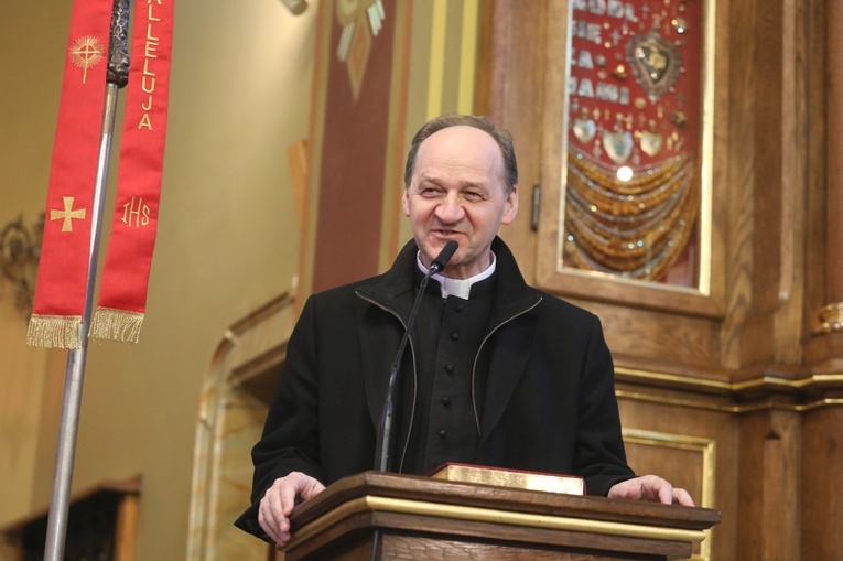 Łagiewniccy pielgrzymi u św. Faustyny i na Mszy św. w bazylice - 2019 