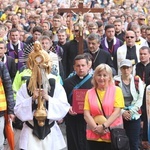 Łagiewniccy pielgrzymi u św. Faustyny i na Mszy św. w bazylice - 2019 