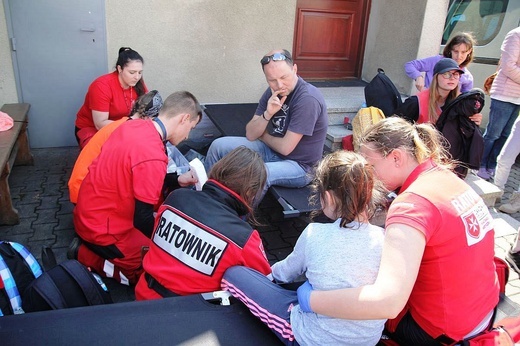 Maltańczycy wśród pielgrzymów łagiewnickich - 2019