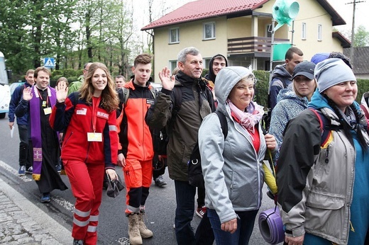 Maltańczycy wśród pielgrzymów łagiewnickich - 2019