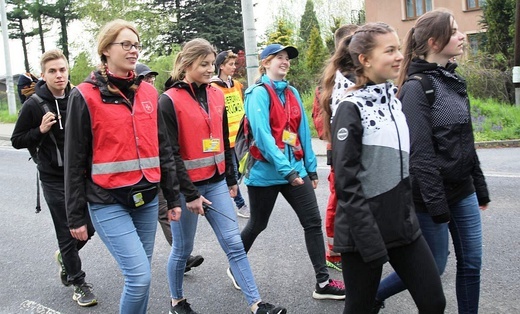 Maltańczycy wśród pielgrzymów łagiewnickich - 2019